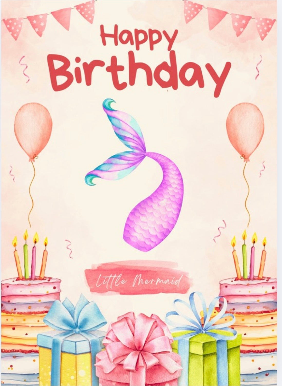 Digital Happy Birthday Card